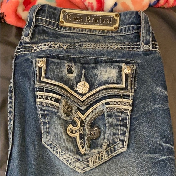 Rock Revival Denim - Rock revival mid rise boot cut jeans